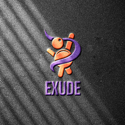 Exude Logo Design Concept brand identity branding design graphic design logo logo design personal branding