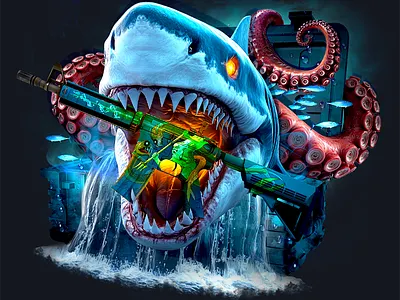 Megalodon betting box case cs go casino chest csgo gambling lootbox opencase rust slots