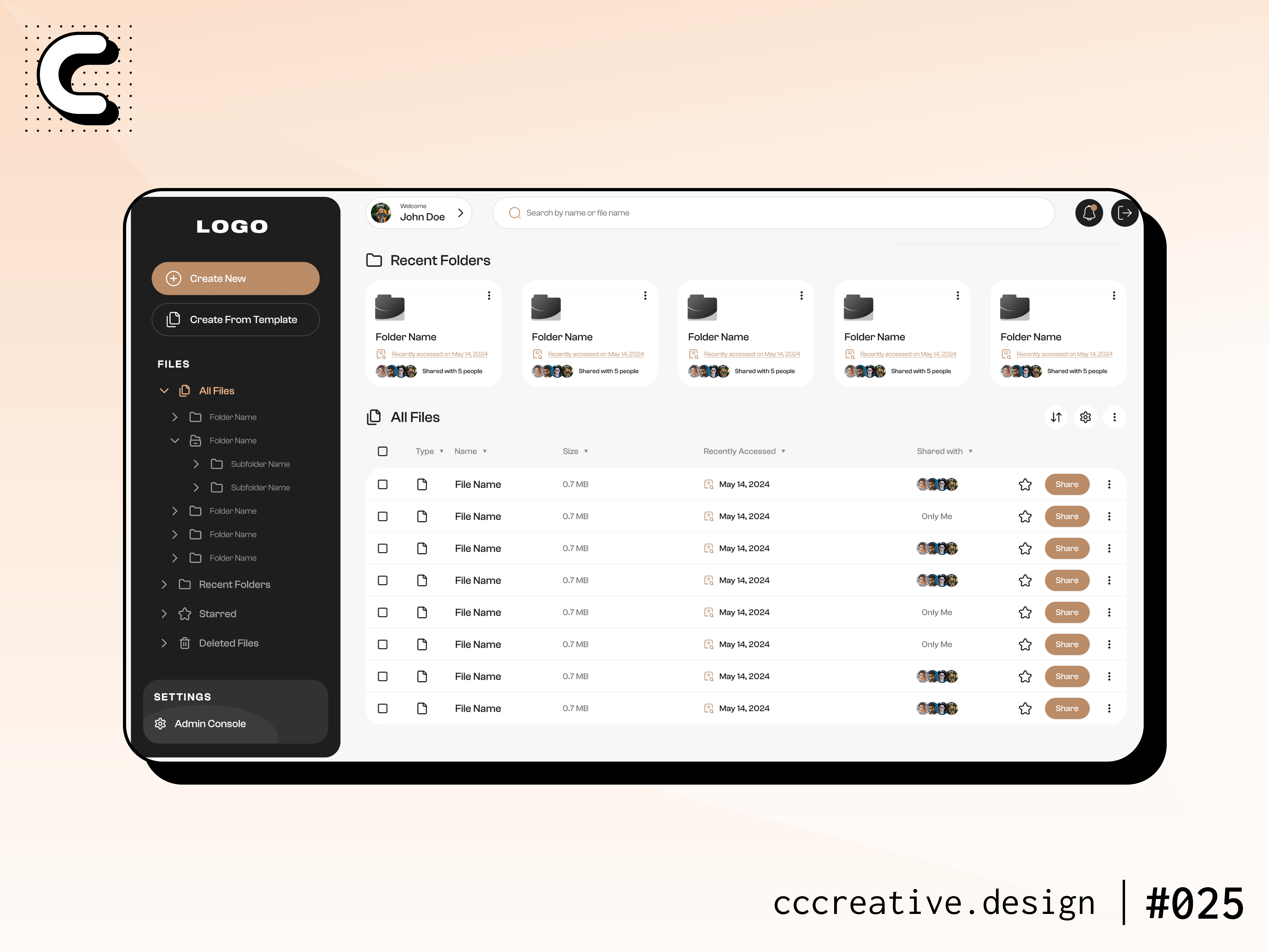 Example of UI/UX For App, Saas Or Website | 1 Week