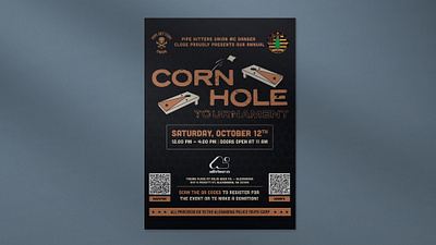 Cornhole Tournament Flyer