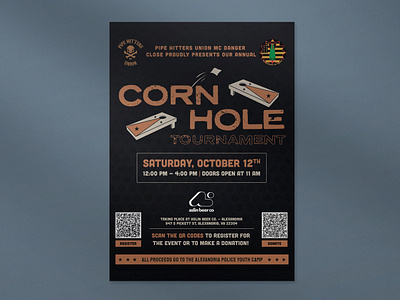 Cornhole Tournament Flyer