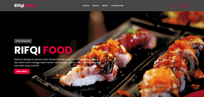 Restaurant Landing page