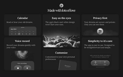 hover interactions animation black and white design monochrome ui web web design