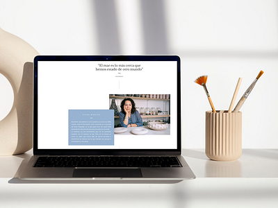 Website design for the ceramics studio, Altamar responsivedesign webdesign webflowdesign webflowdevelopment