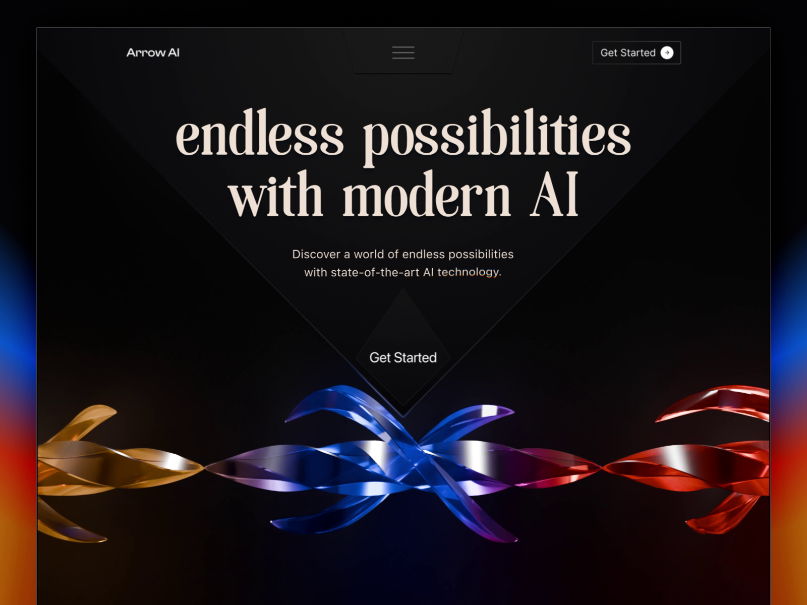 Arrow AI modern 3D website 3d 3d animation 3d design best website design design trending home page design landing design landing page design modern website most popular website design professional design professional website design top website design ui design uidesign ux design web design web design example webdesign