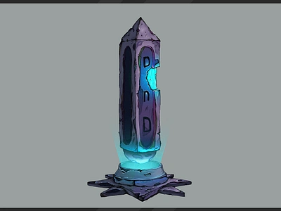 Ancient Pillar 2d concept design digitalart environment illustration lineart pillar