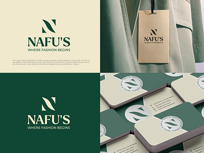 Clothing Brand logo design for Nafu's 3d animation branding brandingdesign brandstyleguide clothing clothingbrandlogo design fashion fashionlogo graphic design illustration logo logodesign logodly logofolio logologo motion graphics ui vector