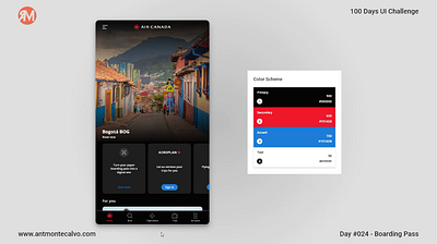 Day #024 - Boarding Pass | 100 Days UI Challenge animation daily 100 dailyui dailyuichallenge design graphic design illustration interface design mobile design motion graphics ui ui design user interface design visual design