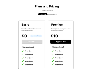 Payments Page payments pricing pricingplan pricingplans