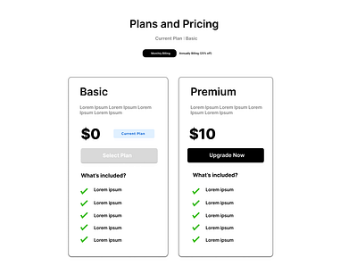 Payments Page payments pricing pricingplan pricingplans