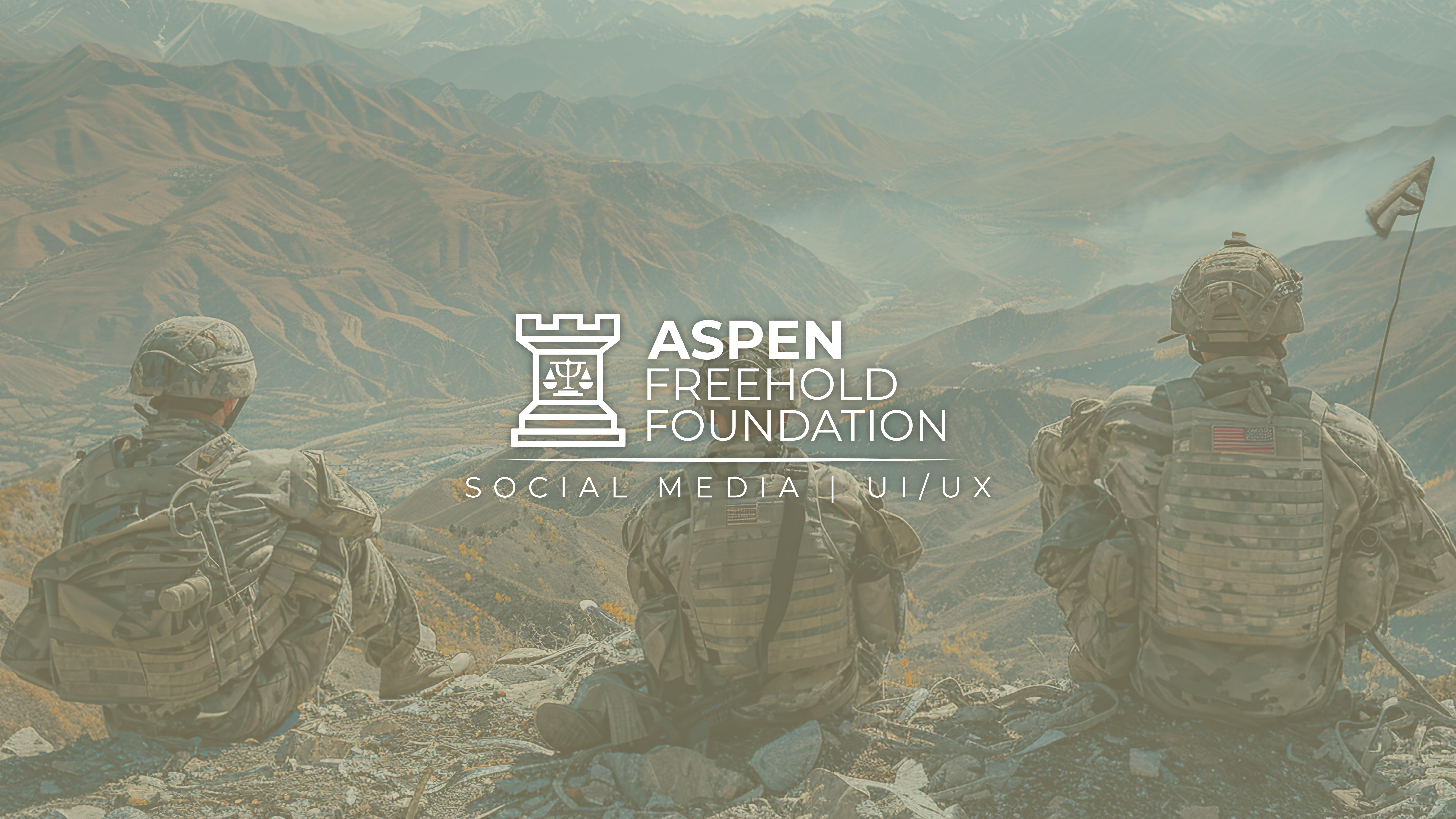 AspenFreeHold - Social Media - Web Design advertisement animation campaigns design graphic design illustration meta ads motion design posting social handle social media social media campaigns social media design social media post ui ux visual design web design website development