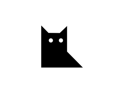 Cat Logo design animal logo blackandwhite brand mark branding cat logo cat logo design design dribbble graphic design icon logo logo design logo designer logo for sale logo mark minimal logo minimalistdesign pet logo trianglecat