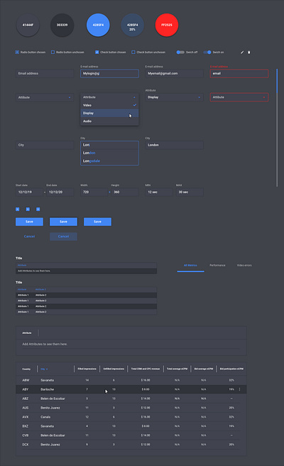 Simple Design Kit ui