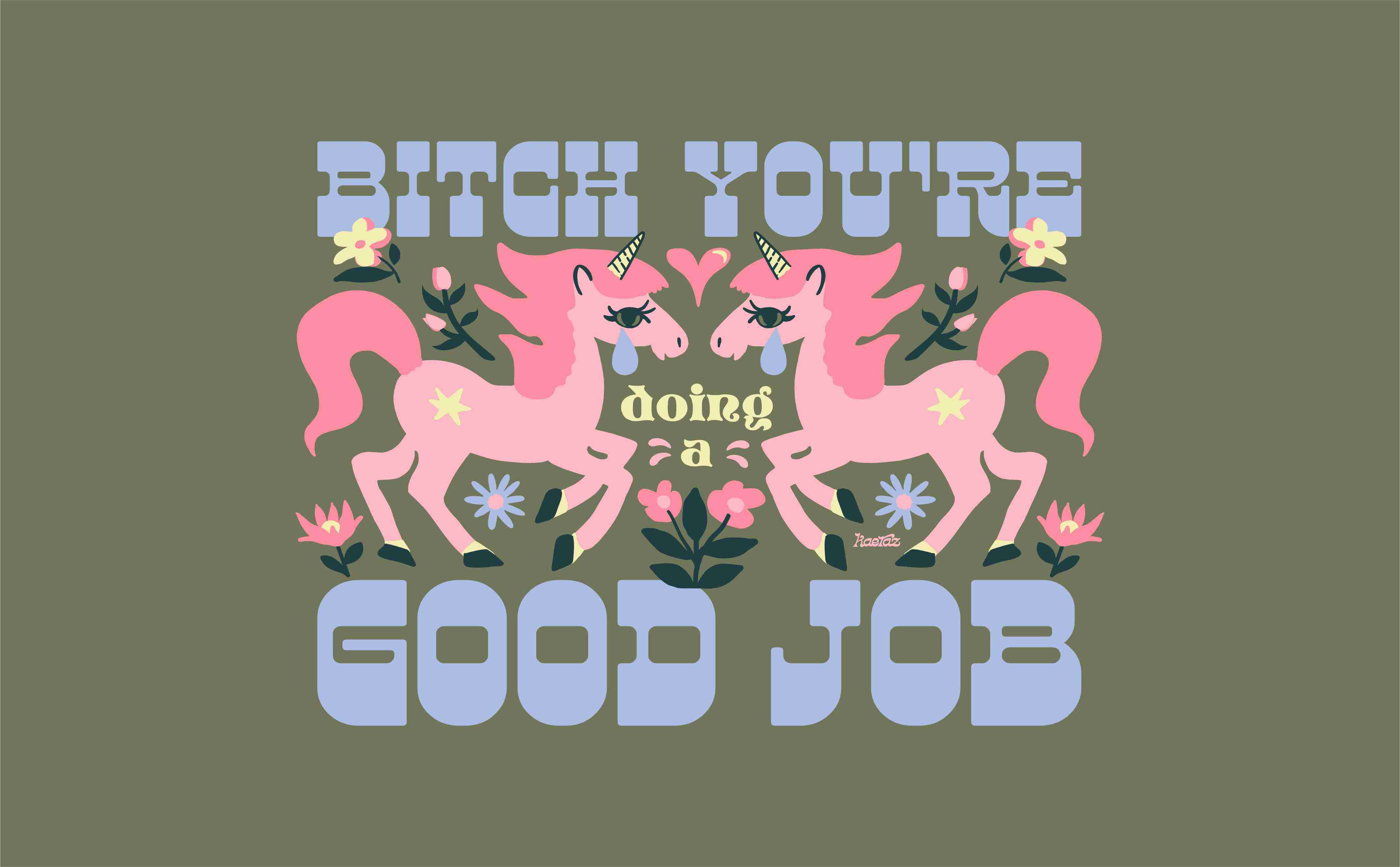 Example of Merch Graphic Design & Mockups