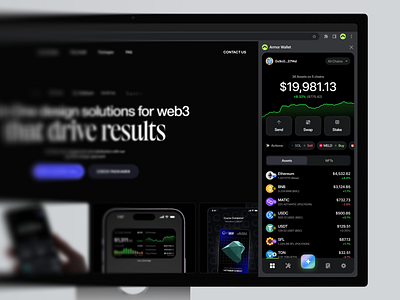 Side Wallet. Crypto Wallet Extension chrome extension crypto crypto wallet defi side menu wallet wallet extension web3 web3 wallet