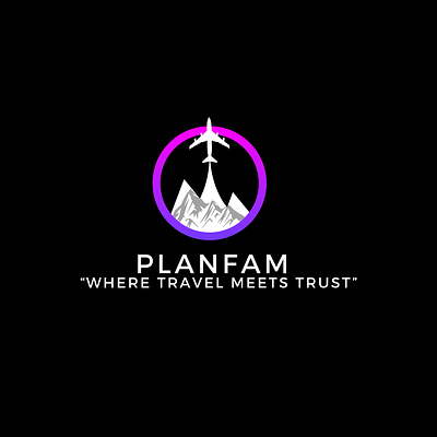 PlanFam graphic design logo