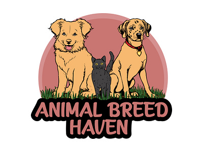 Animal Breed Heaven 3d animation branding graphic design logo motion graphics ui