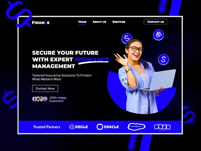 Finance Consultant Website finance consultant website finance landing page finance web design finances web design financial ui