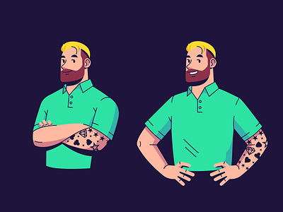 This is Mike branding character design graphic design illustration vector