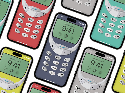 Nokia 3310 Wallpaper Pack design desktop wallpaper illustration iphone iphone wallpaper mobile mobile wallpaper nokia nokia wallpaper wallpaper wallpaper background wallpapers