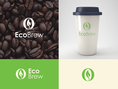 EcoBrew - Logo Design appicon crypto gradient gridlogo logo logobrand logoconcept logodesigners logodesinger logoideas logoinspire logologo logoprocess logoroom logos logosai modernlogo professionallogo symbol thirtylogos