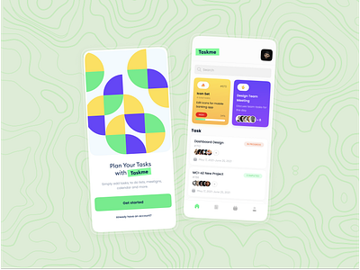 To Do List Mobile App bbarbakadze branding design product design ui ux web