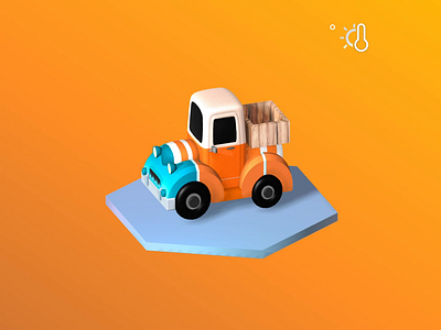 3D Truck - Spline animation 3d 3d modeling 3d truck animation app design car graphic design interaction design motion graphics spline splinetool studying truck ui uiux vehicle visual design web design