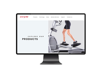 Website Design for Fitness Equipment Manufacturer brand identity branding creative design design graphic design ui user experience user interface ux web design website design website development