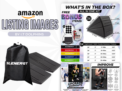 Premium Amazon Listing Images - Squat Wedges amazonapluscontent amazonlistingimages amazonoptimization apluscontent brand brandgraphics branding design ebc enhanced graphic design illustration images infographics listingimages quality resolution team visuals