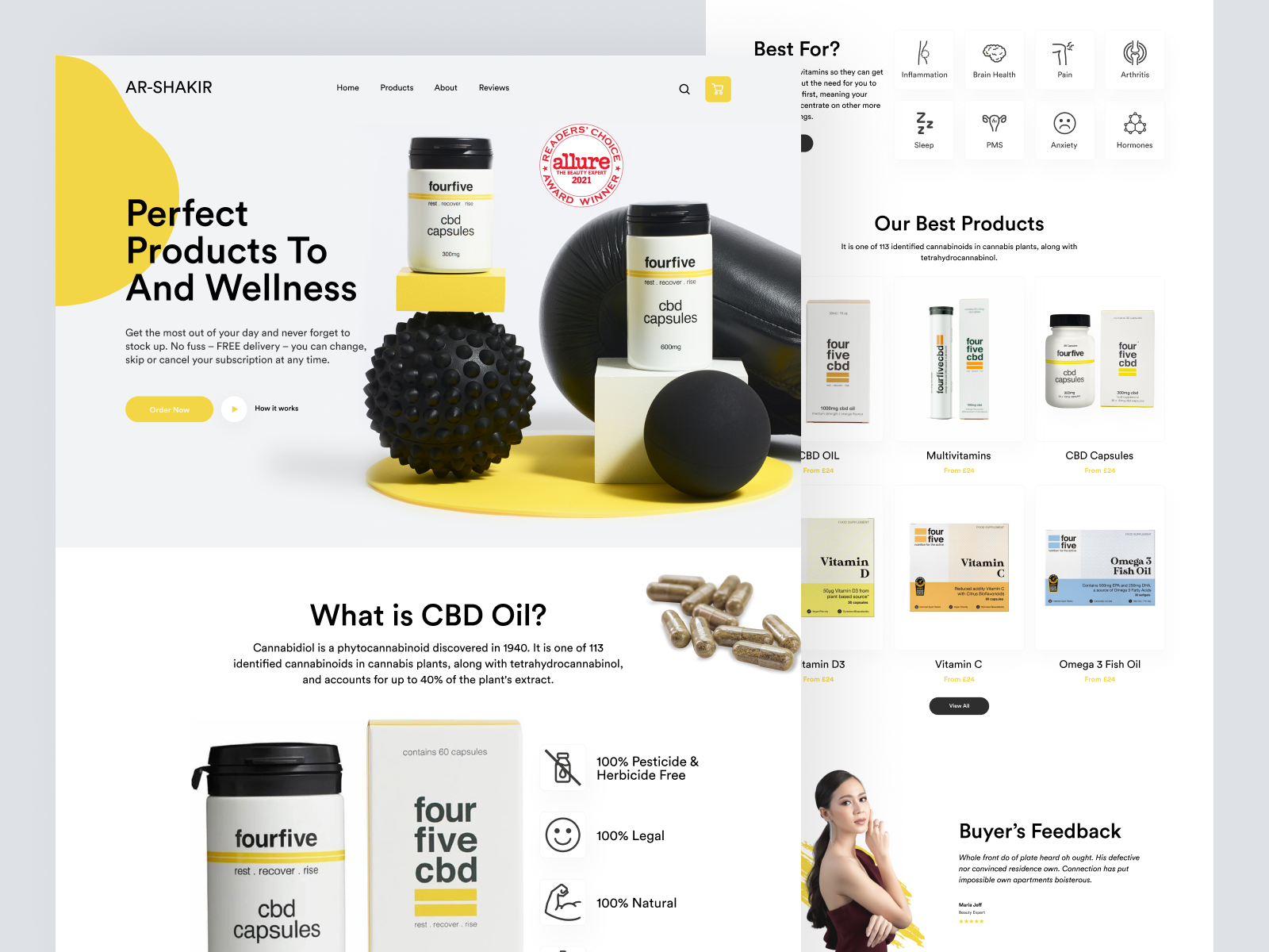 Example of Shopify store for Medicine