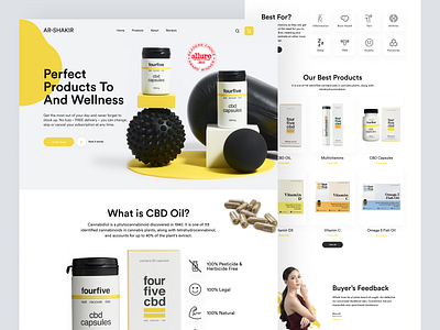 Shopify store for Medicine design homepage landing landing page product detail page product details product landing page product page product website shopify shopify landing page shopify website web web design website