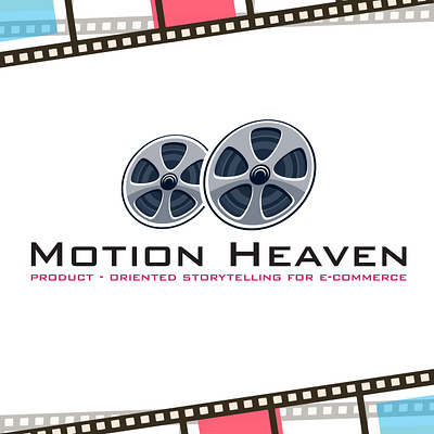 Logo design for Motionheaven studios branding graphic design logo