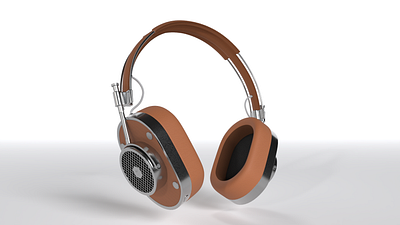 Headphone 3D Model 3d 3d model headphone product design