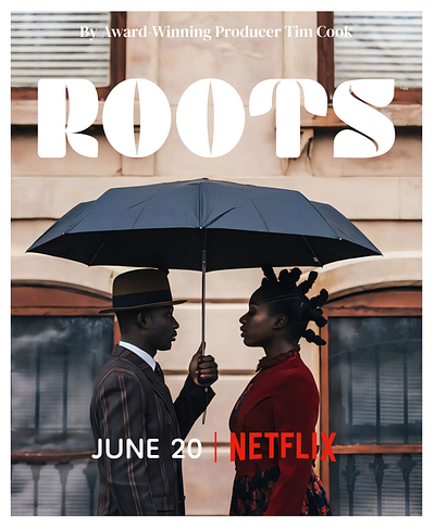 Movie Poster black couple design graphic design netflix poster