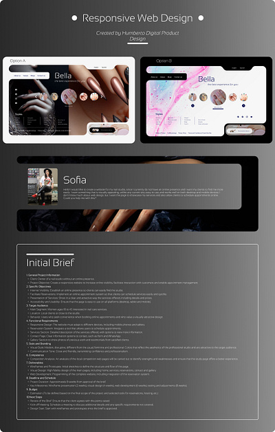 Responsive Web Design adobe brief figma lean ux product design ui ux