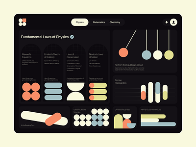 Scientific Journal abstract article blog chart cover dashboard golden ratio graphic grid journal layout post ui web