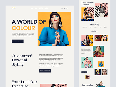 Shopify store for Fashion design homepage landing landing page product design product detail page product details product landing page product website shopify shopify design shopify landing page web web design website