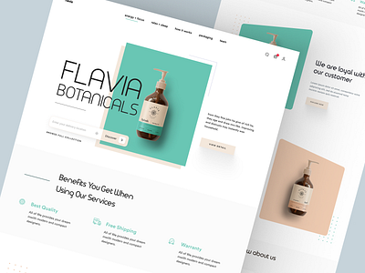 Shopify store for Beauty Products design homepage landing landing page product design product detail page product details product landing page product page product website shopify shopify landing page shopify website web web design website