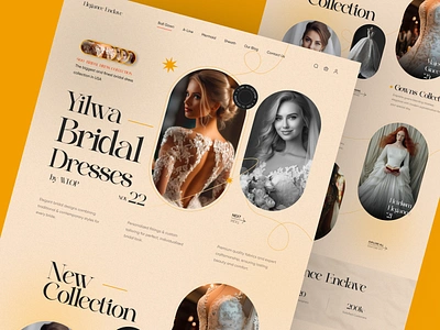 Shopify store for Bridal Dresses design homepage landing landing page product design product detail page product details product landing page product page product website shopify shopify landing page shopify website web web design website