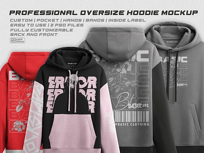 professional oversize hoodie mockup mockup psd back and front mockop custom apperel mockup custom label editable design psd hoodie mock up mockup over size hoodie oversize oversize hoodie psd oversized oversized pullover photoshop hoodei template pod print on demand professional sweater psd realistic street wear streetwear streetwear mockup