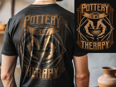 Pottery is my therapy best selling t shirt design clay lover t shirt design complex t shirt design creative t shiirt design custom t shirt design distressed t shirt design funny pottery t shirt design funny t shirt design graphic design graphic t shirt design hobbie niche t shirt design hobbie t shirt design pottery t shirt design t shirt design t shirt design for pottery lover trending t shirt design trendy t shirt design typography t shirt design vintage t shirt vintage t shirt design