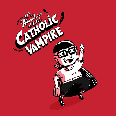 Little Vampire art brand character characterillustration design graphicdesing illustration