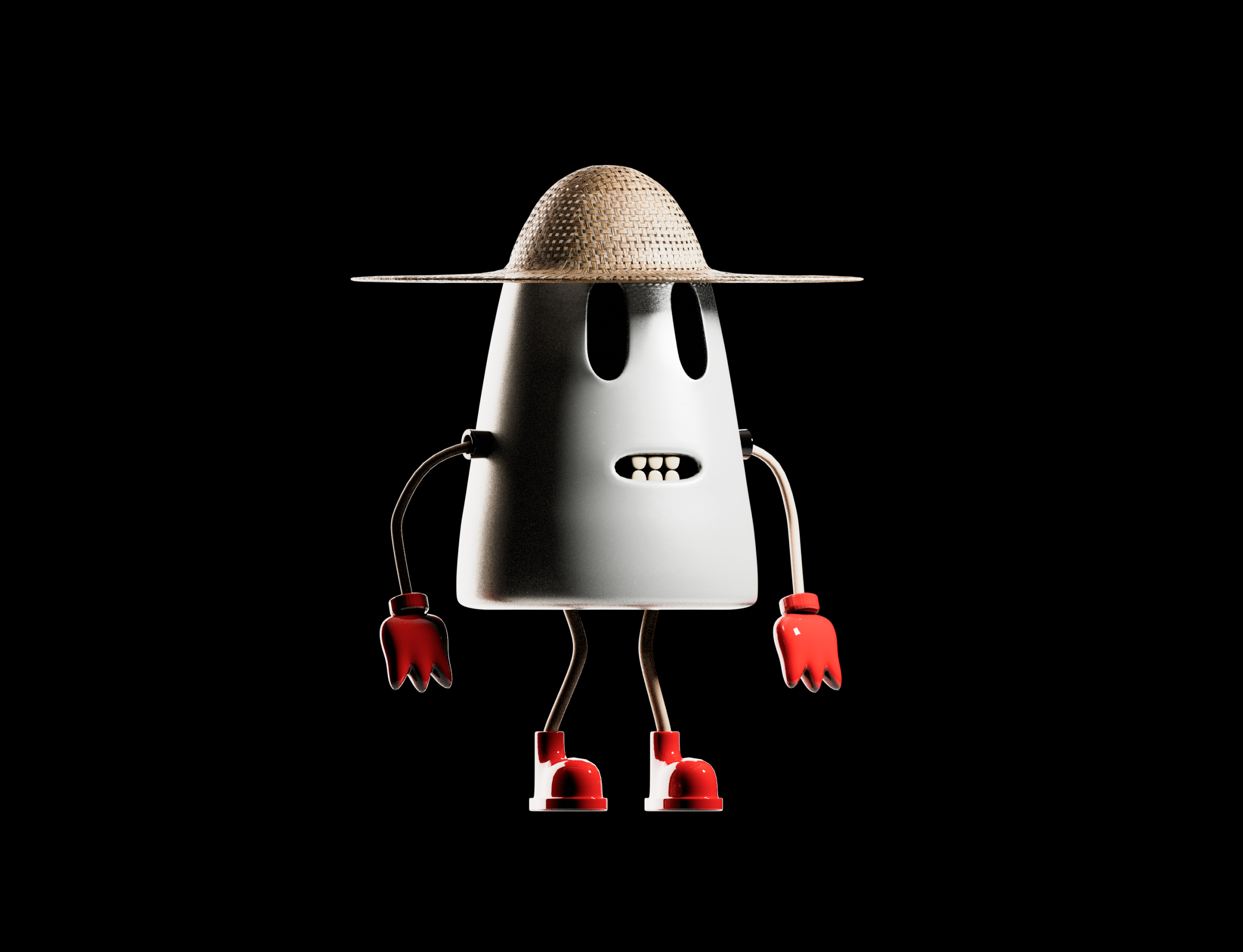 Poster Ghost 3d hero