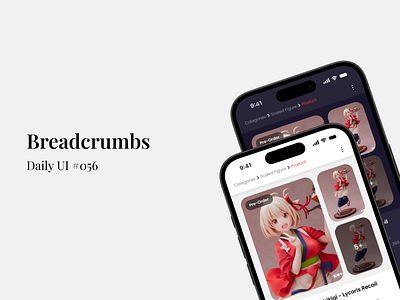 Breadcrumbs - Daily UI #056 breadcrumbs daily ui daily ui 56 design figma mobile app ui ui design uiux uiux design
