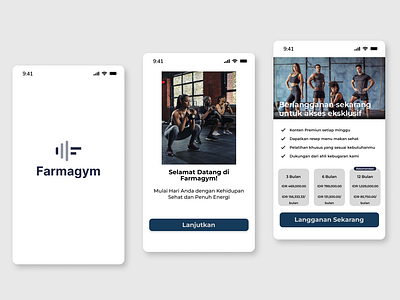 Farmagym - Fitness App and mobileapp