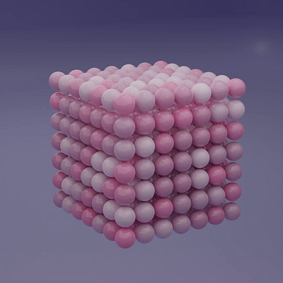 Drop it 3d animation balls blender design drop loopingpixeldesigns motion design motion graphics physics pink rosa rose