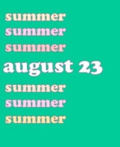 August 23 branding collection graphic design graphics illustration impressionism logo paintings summer