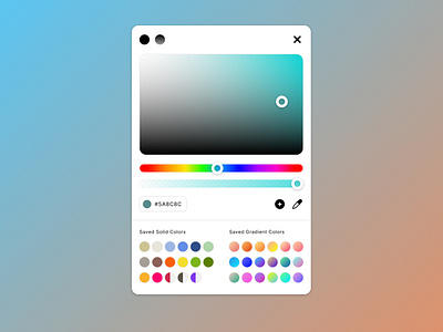 Daily UI Challenge #060 - Color Picker color color picker color tool daily ui 60 daily ui challenge eye dropper gradient