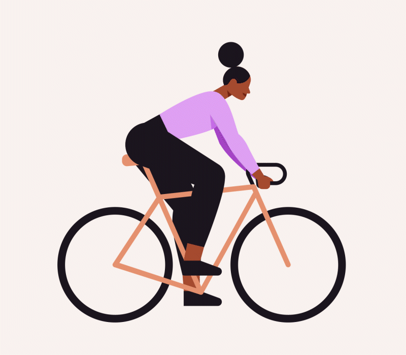 🚲 💵 2d animation animation branding design digital illustration graphic design illustration illustrator motion graphics product illustration visual design