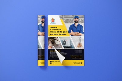 Plumbing services flyer design branding design flyers graphic design plumber plumber service plumbing flyer